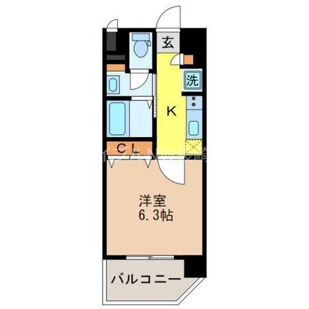 Residence中川の物件間取画像